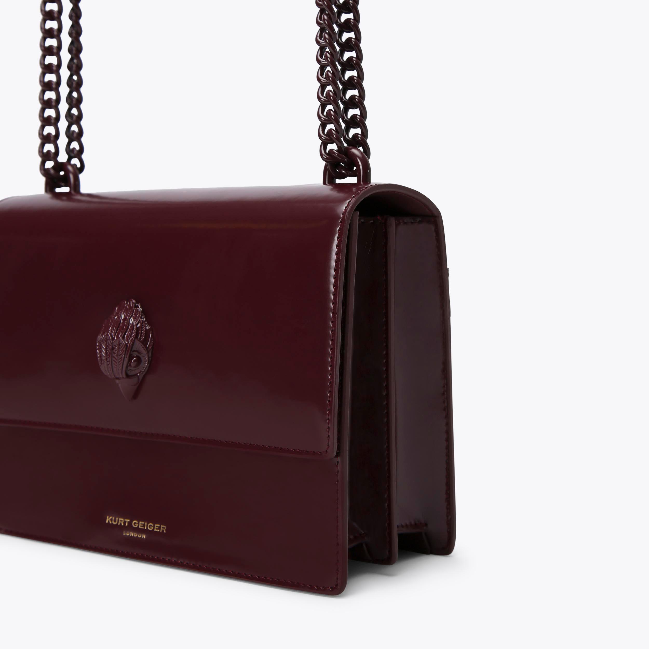 Shoreditch Small Crossbody sold Bordeaux, Wine Comb Leather Bag