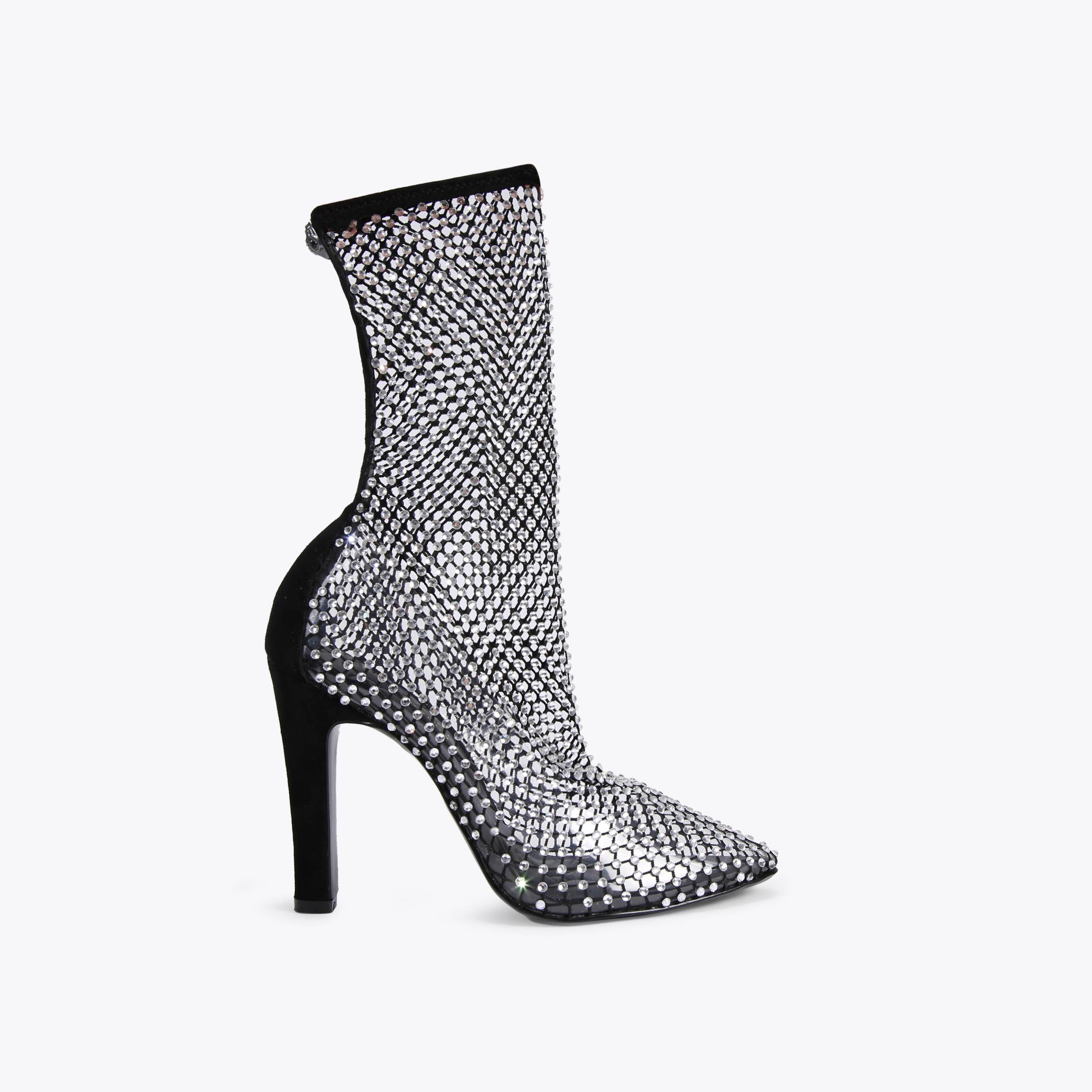 Kurt geiger sale black heeled boots