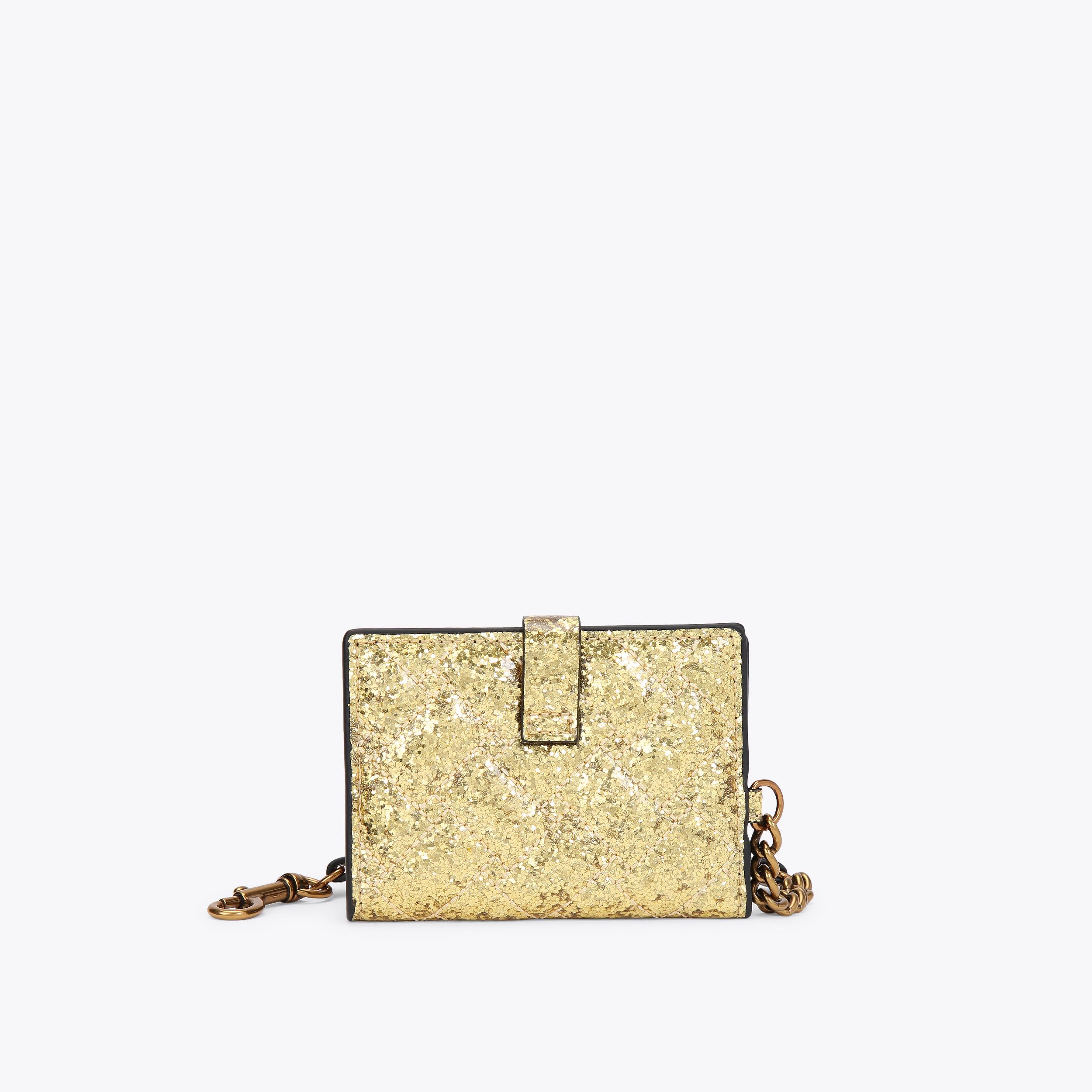 Gold glitter wristlet hotsell