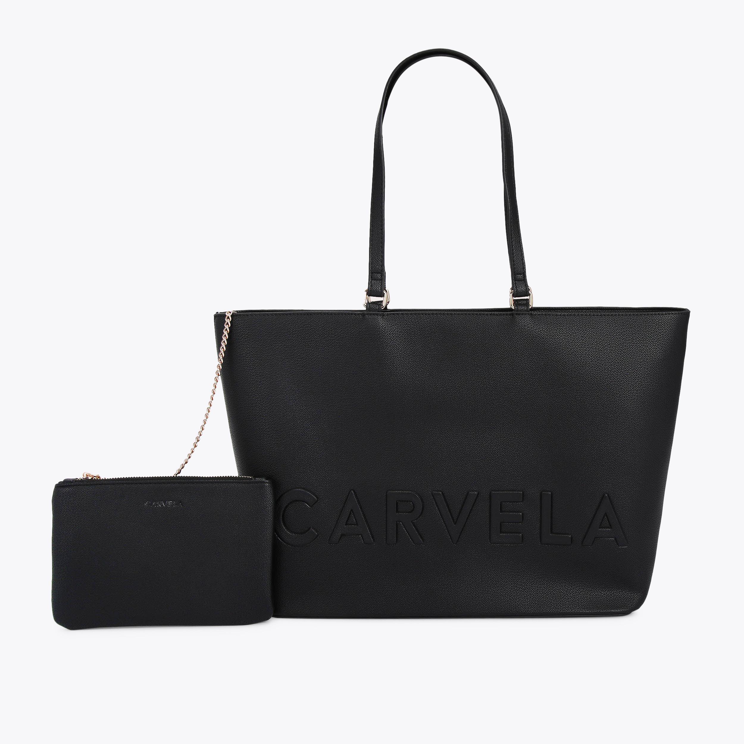 Carvela winged on sale tote bag grey