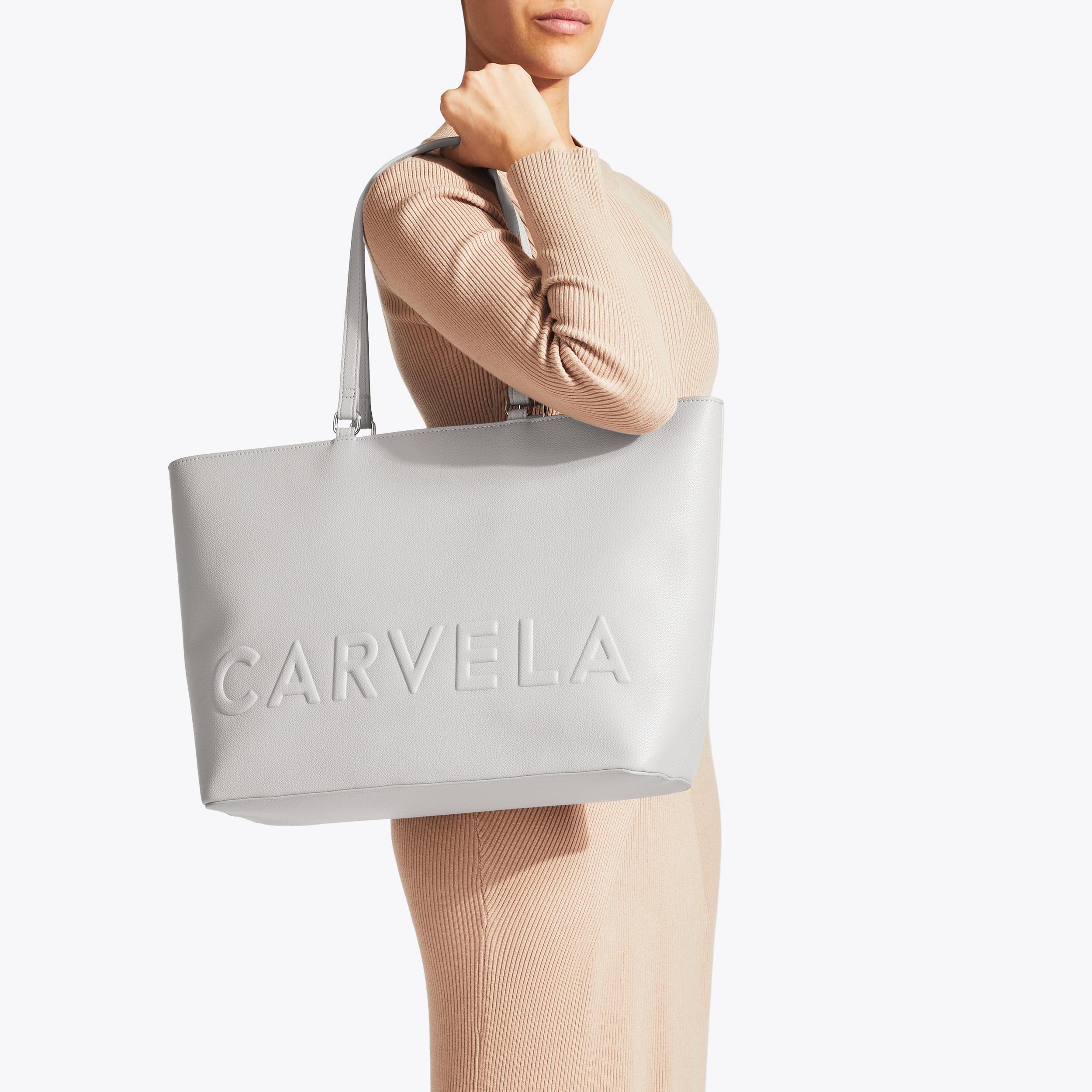 Carvela grey handbag hotsell