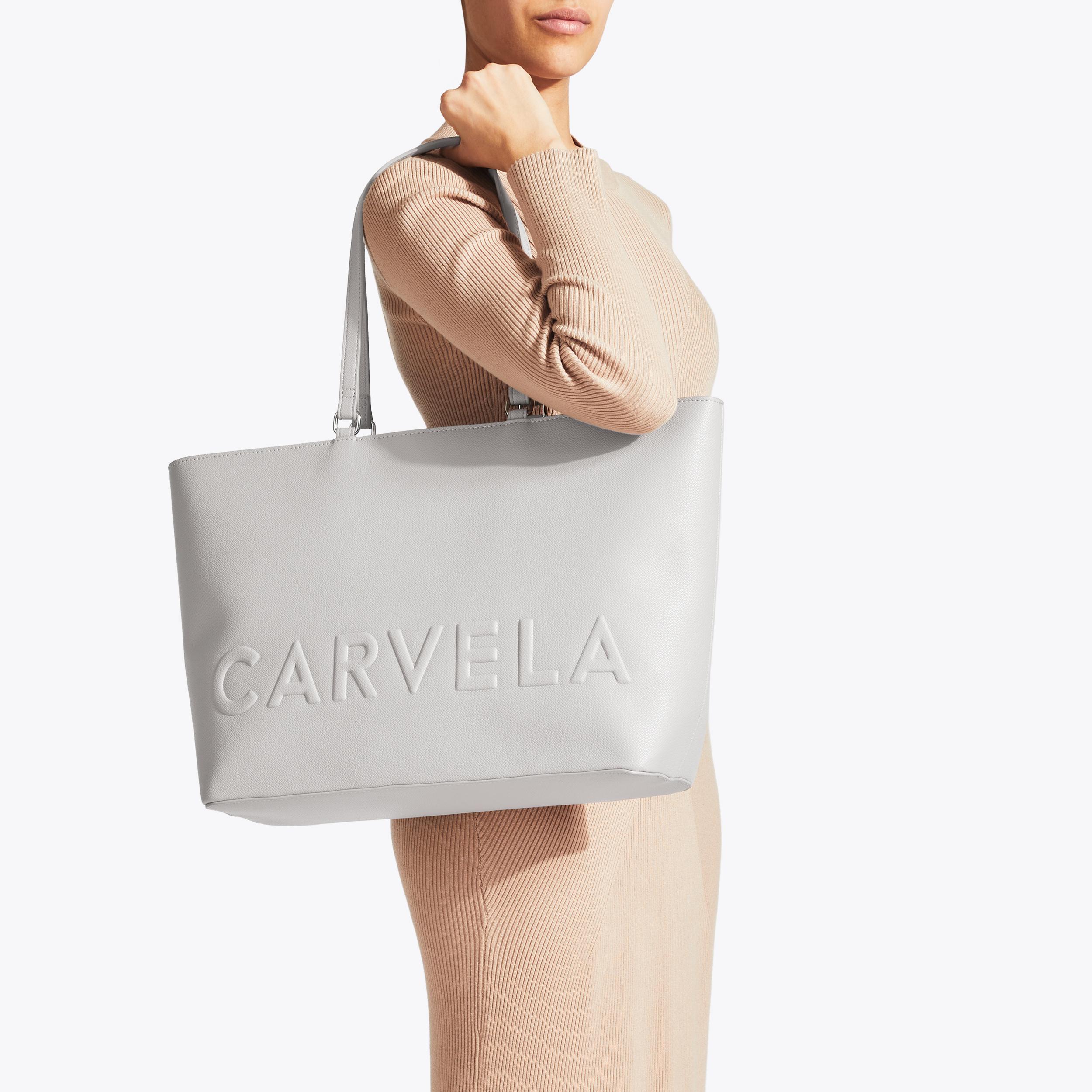 Carvela grey handbag hotsell