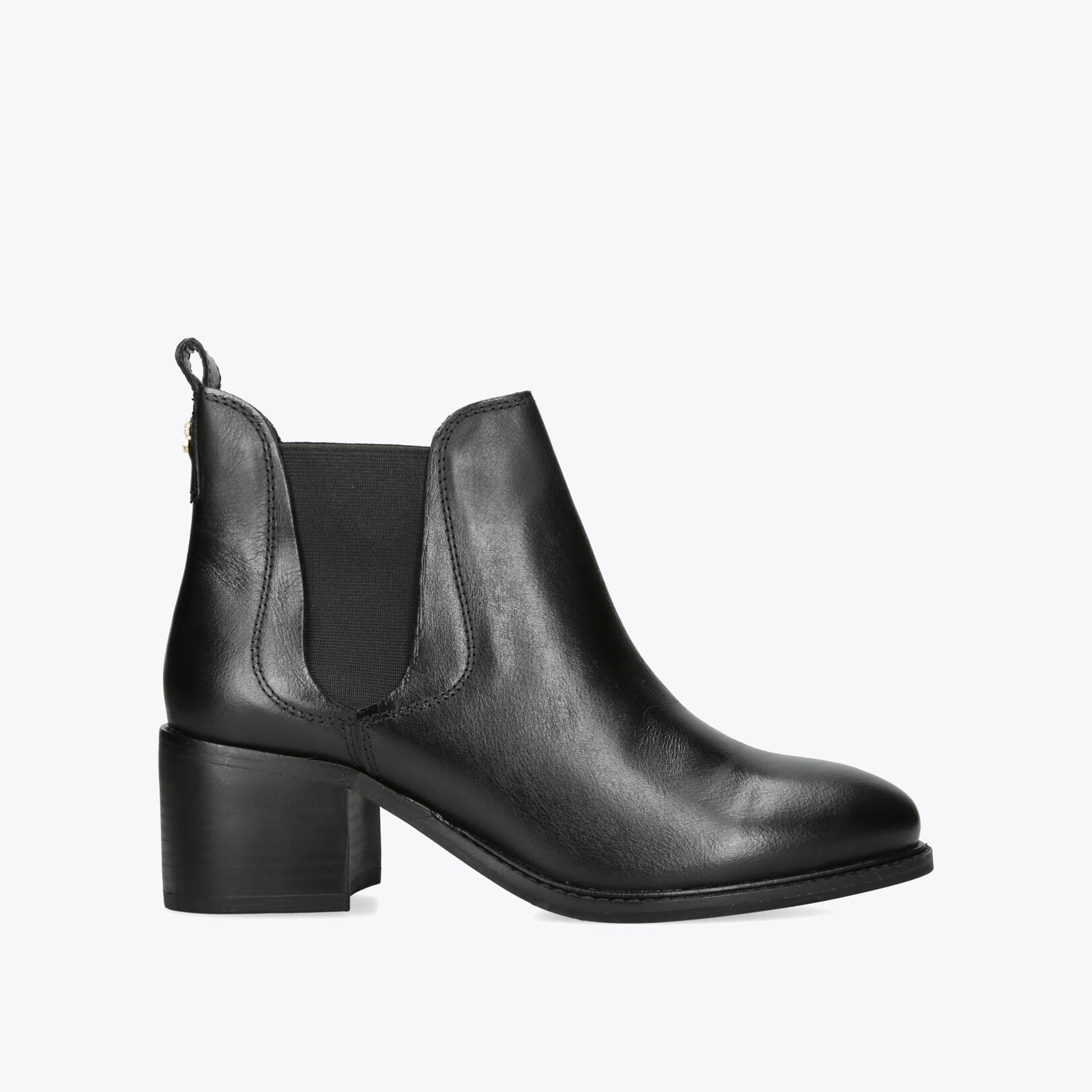 carvela by kurt geiger RONALD 2 Black Leather Ankle Boot by CARVELA COMFORT