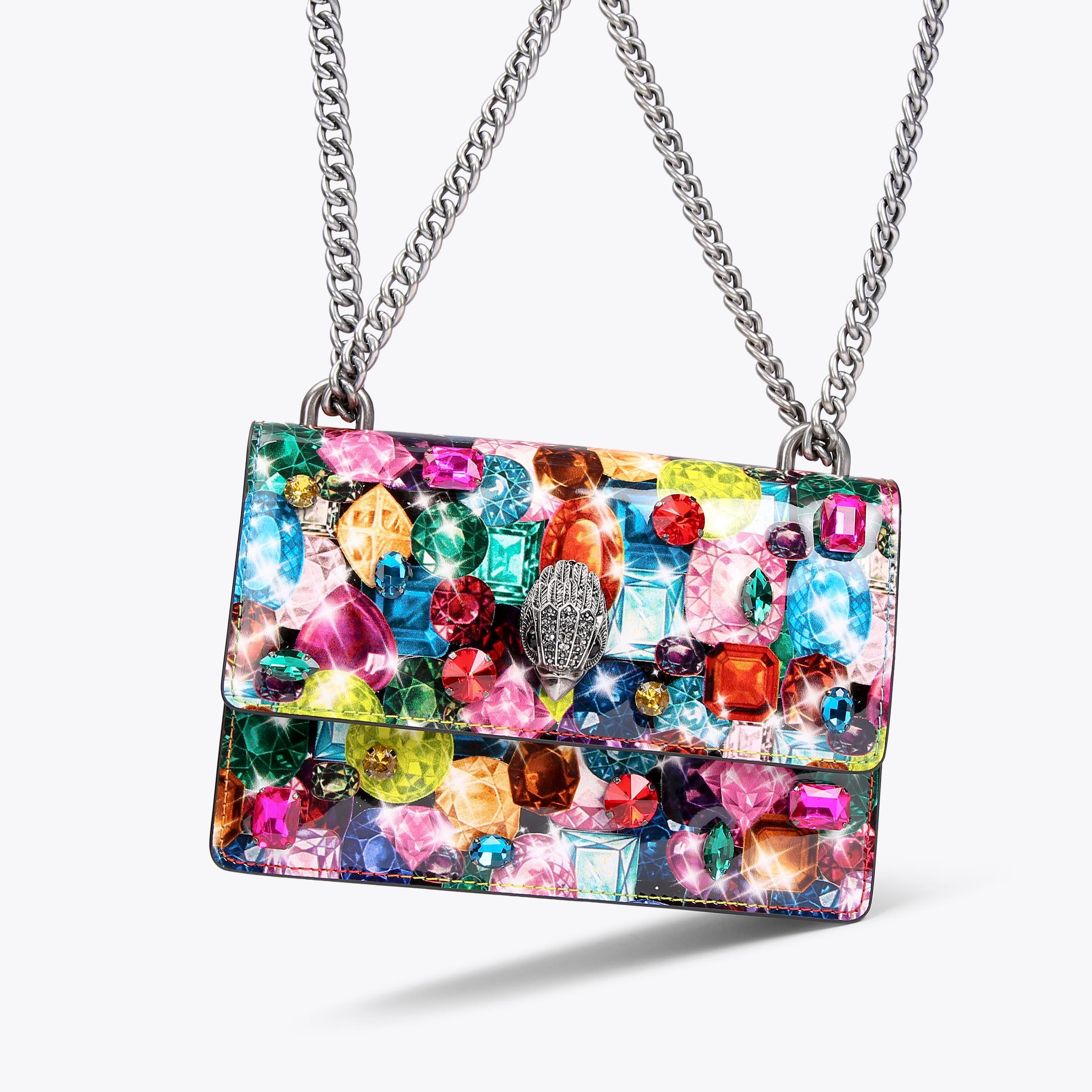 SHOREDITCH SM CROSS BODY Jewel Print Cross Body Bag by KURT