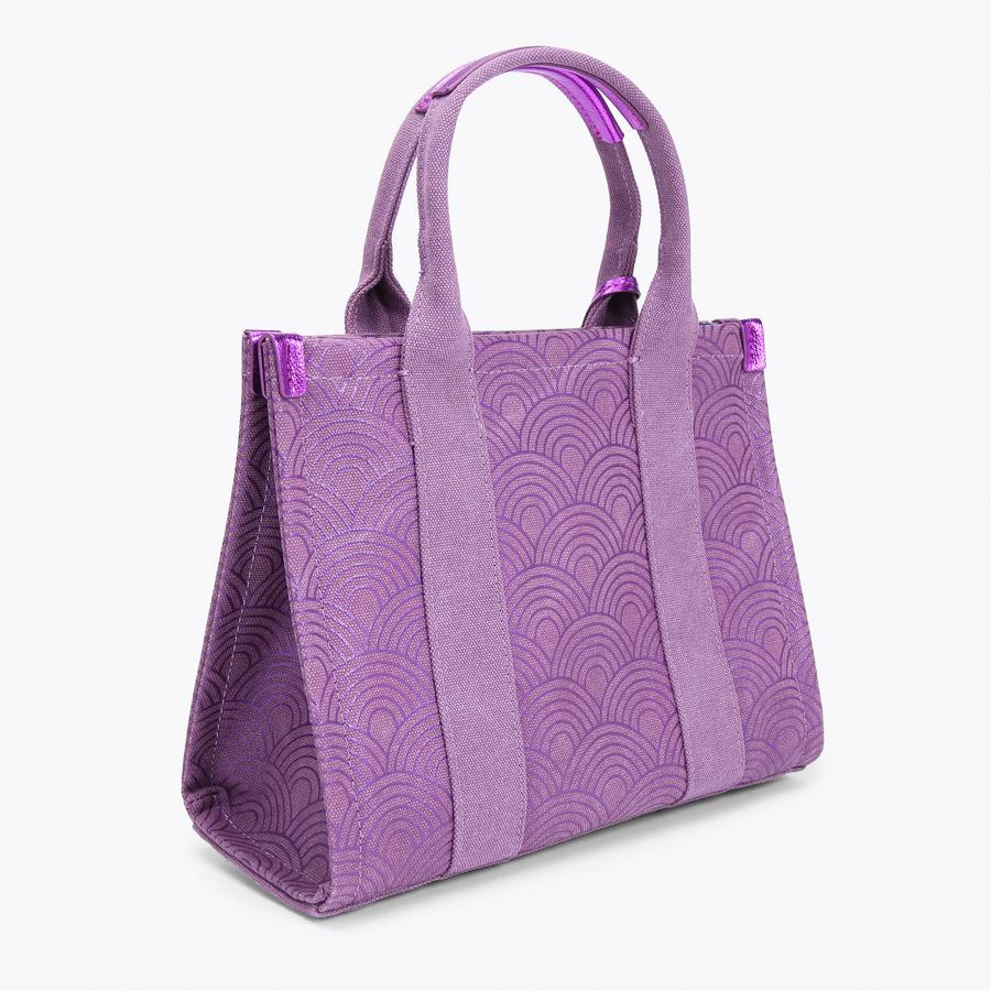 SMALL SOUTHBANK TOTE Purple Rainbow Small Cross Body Bag by KURT GEIGER LONDON