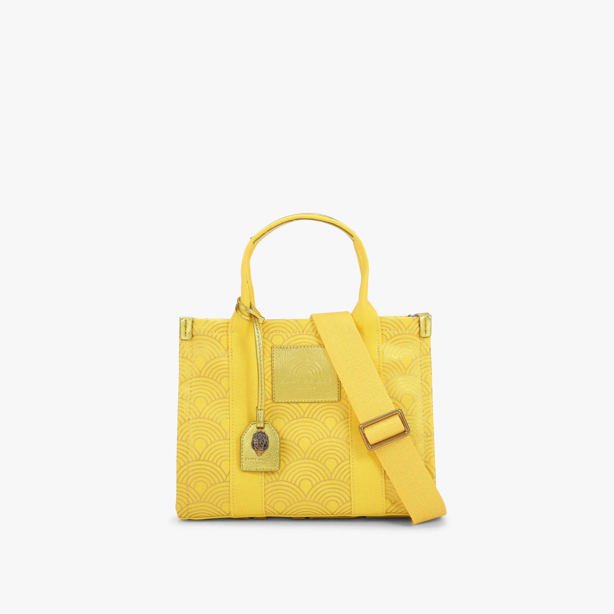 Yellow kurt geiger discount bag