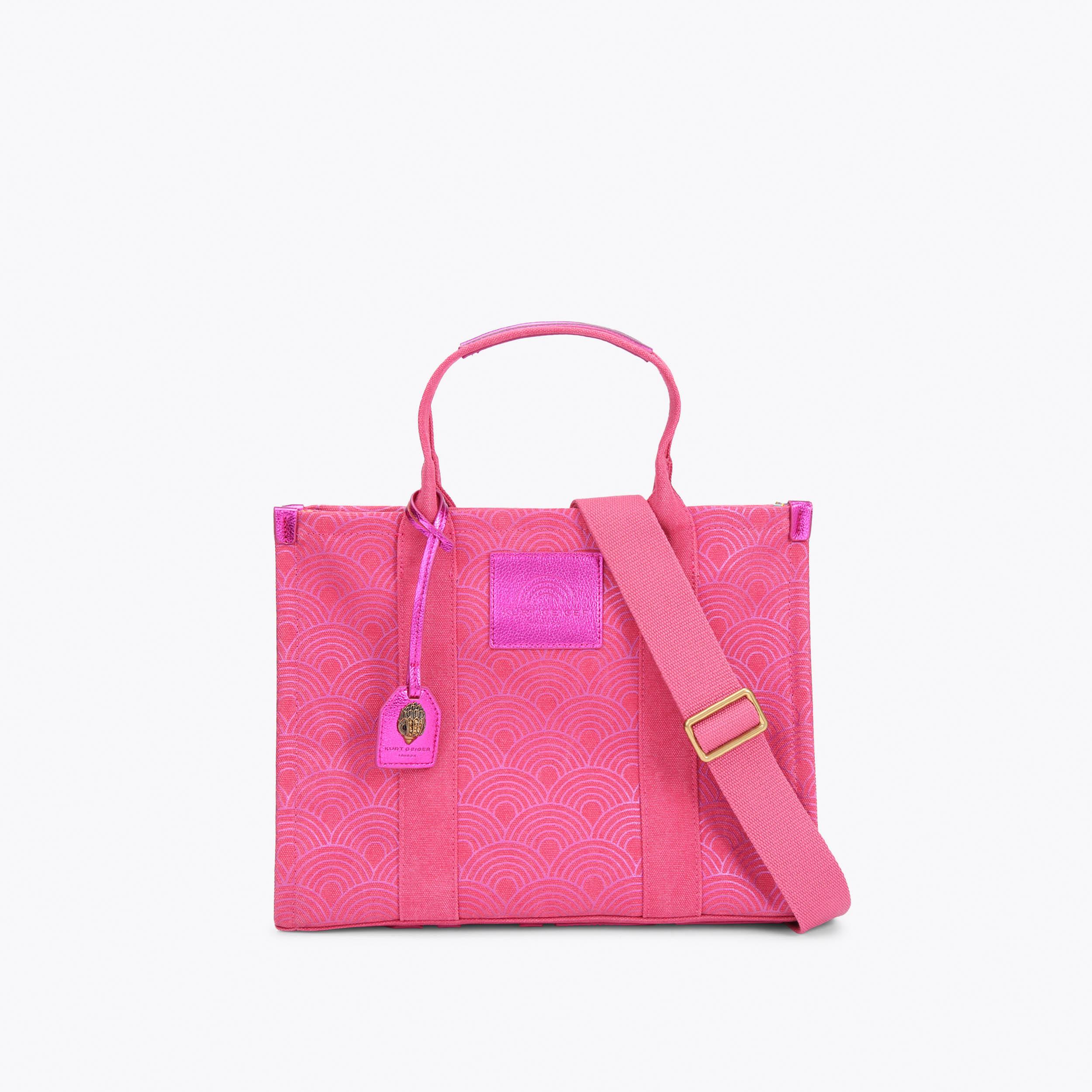 kurt geiger tote pink