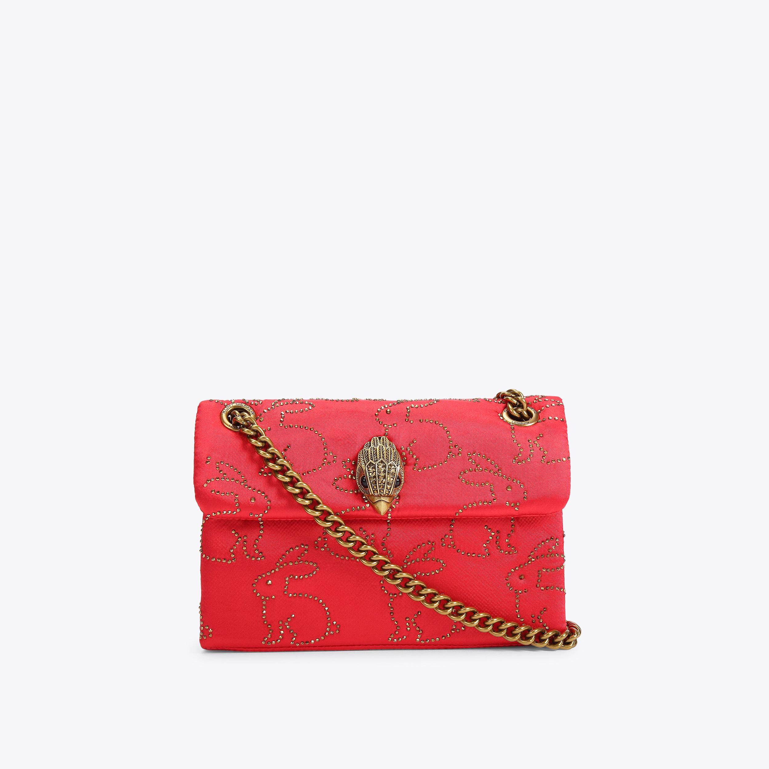 Kurt geiger discount red kensington bag