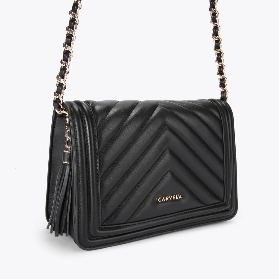 Sara mallika Tote Cotton BLK Fringe Bag | eBay