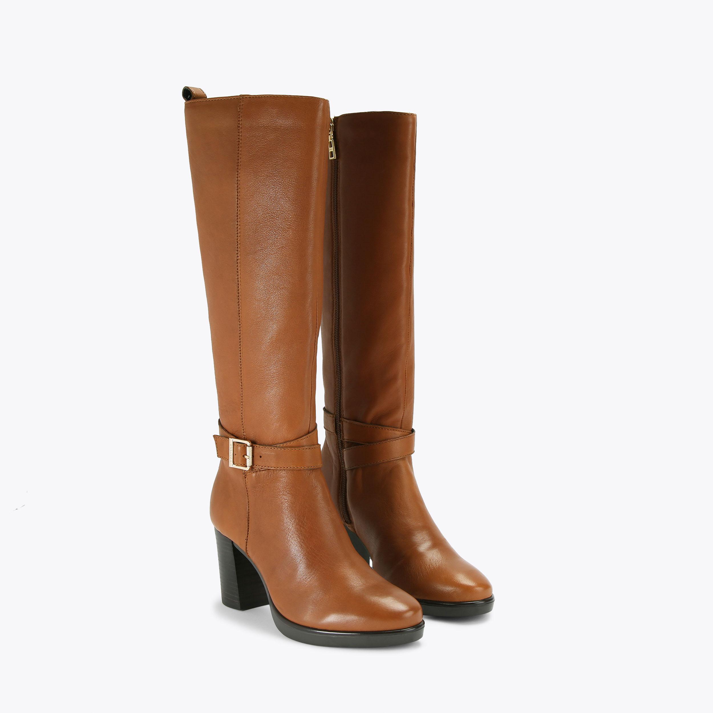 Carvela toby boots tan deals