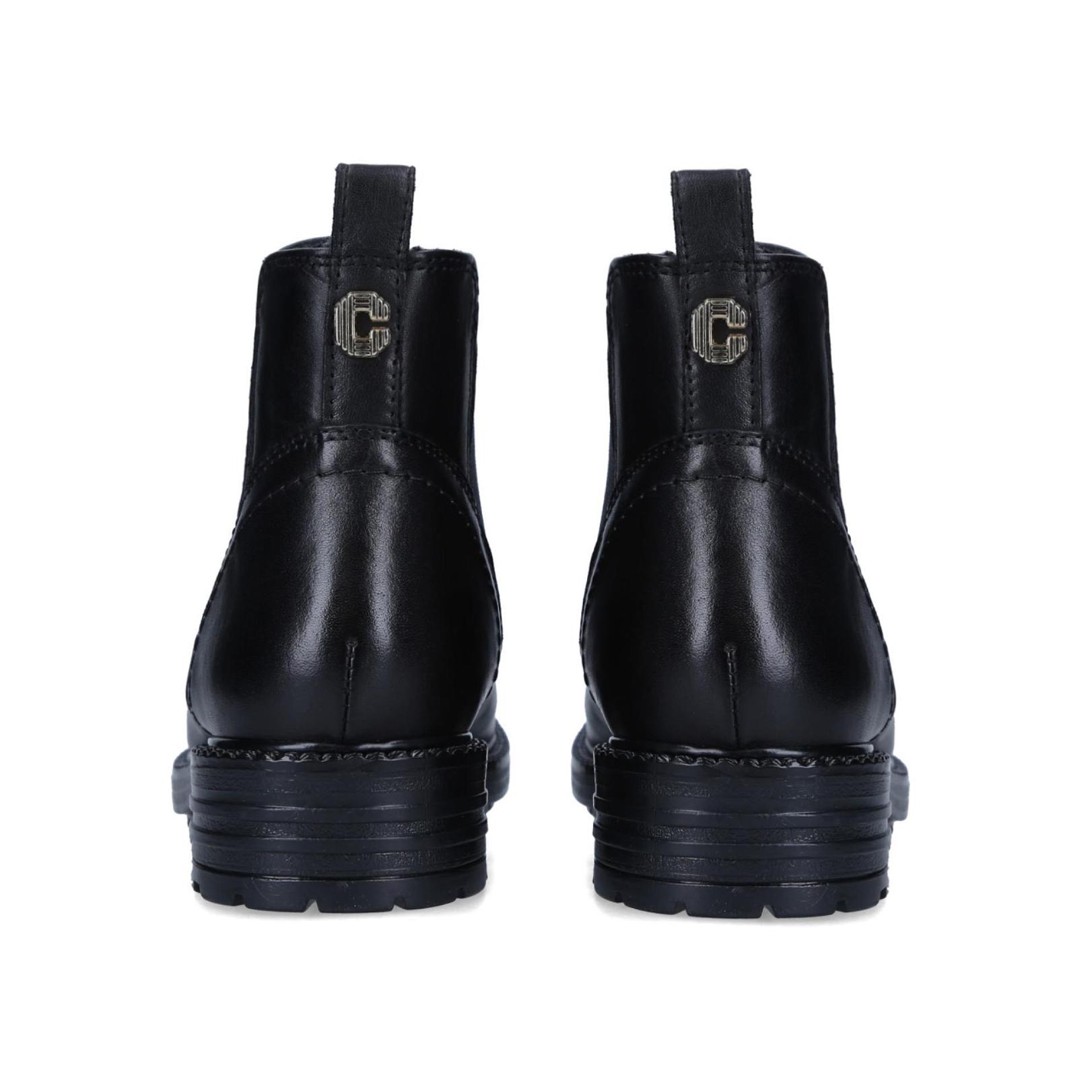 RUSS Black Leather Chelsea Boots by CARVELA COMFORT