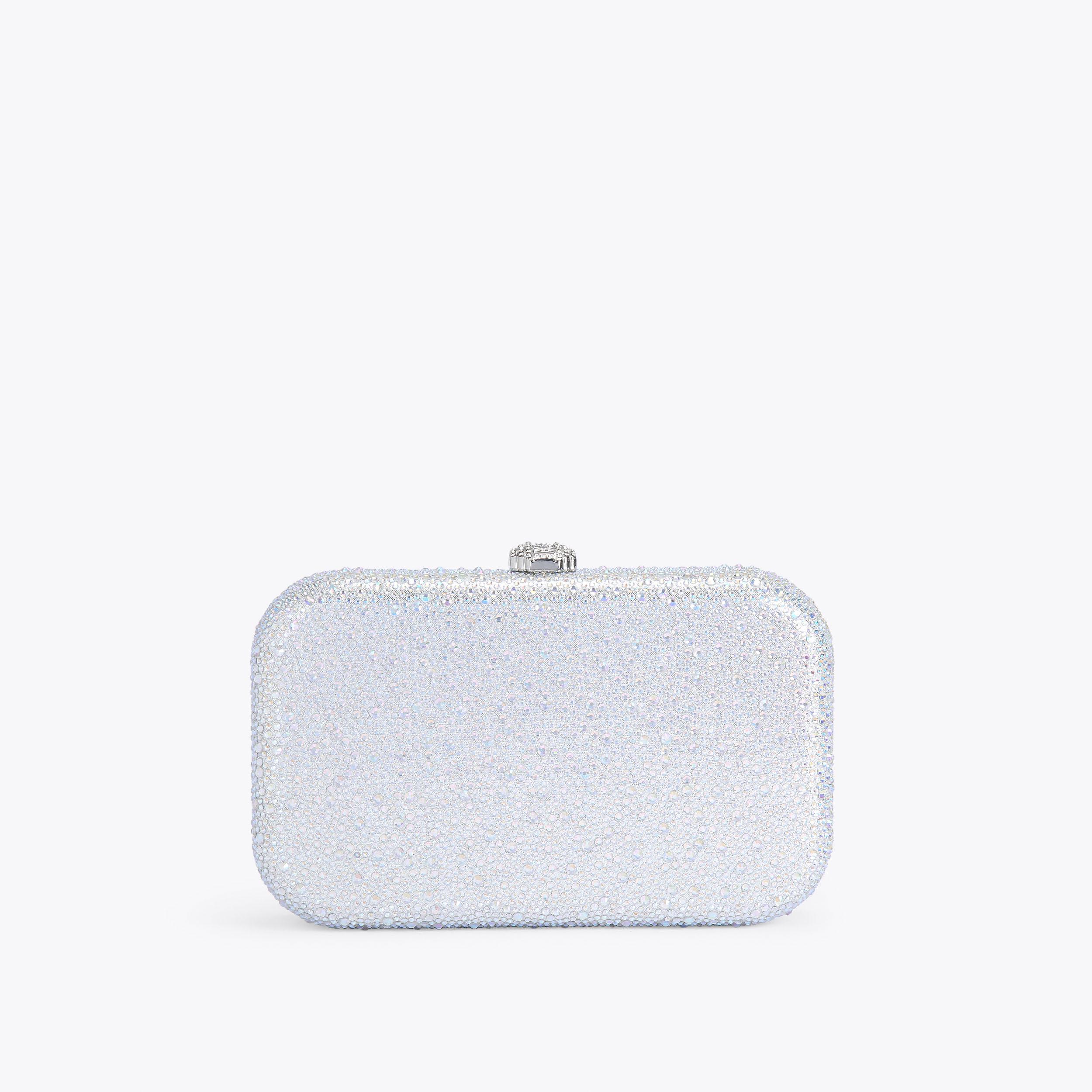 Debenhams grey clutch bag online