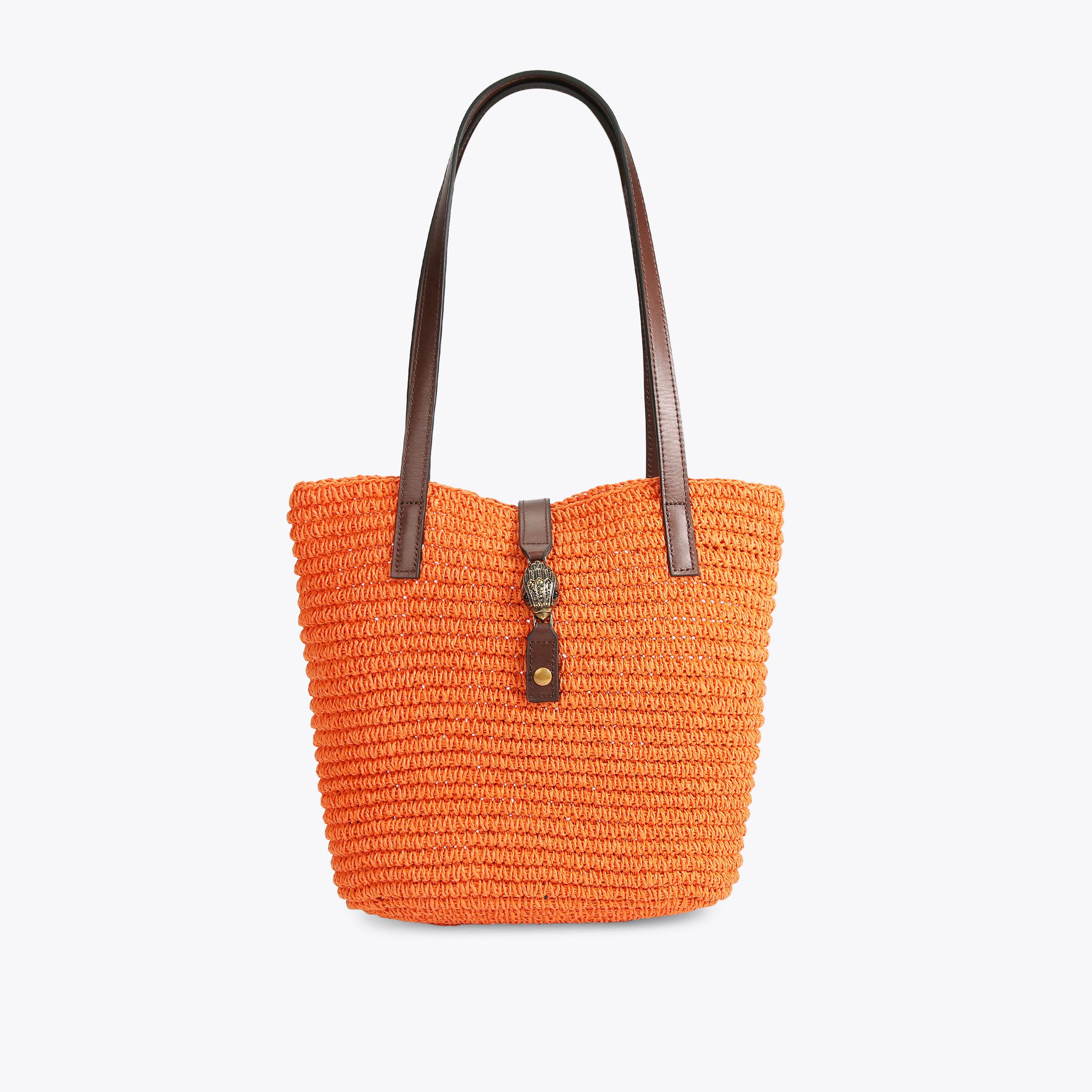 Kurt geiger raffia bag new arrivals