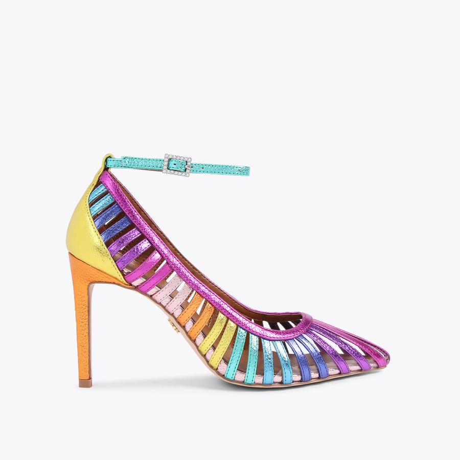 PIERRA COURT Multi Colour Court Heels by KURT GEIGER LONDON