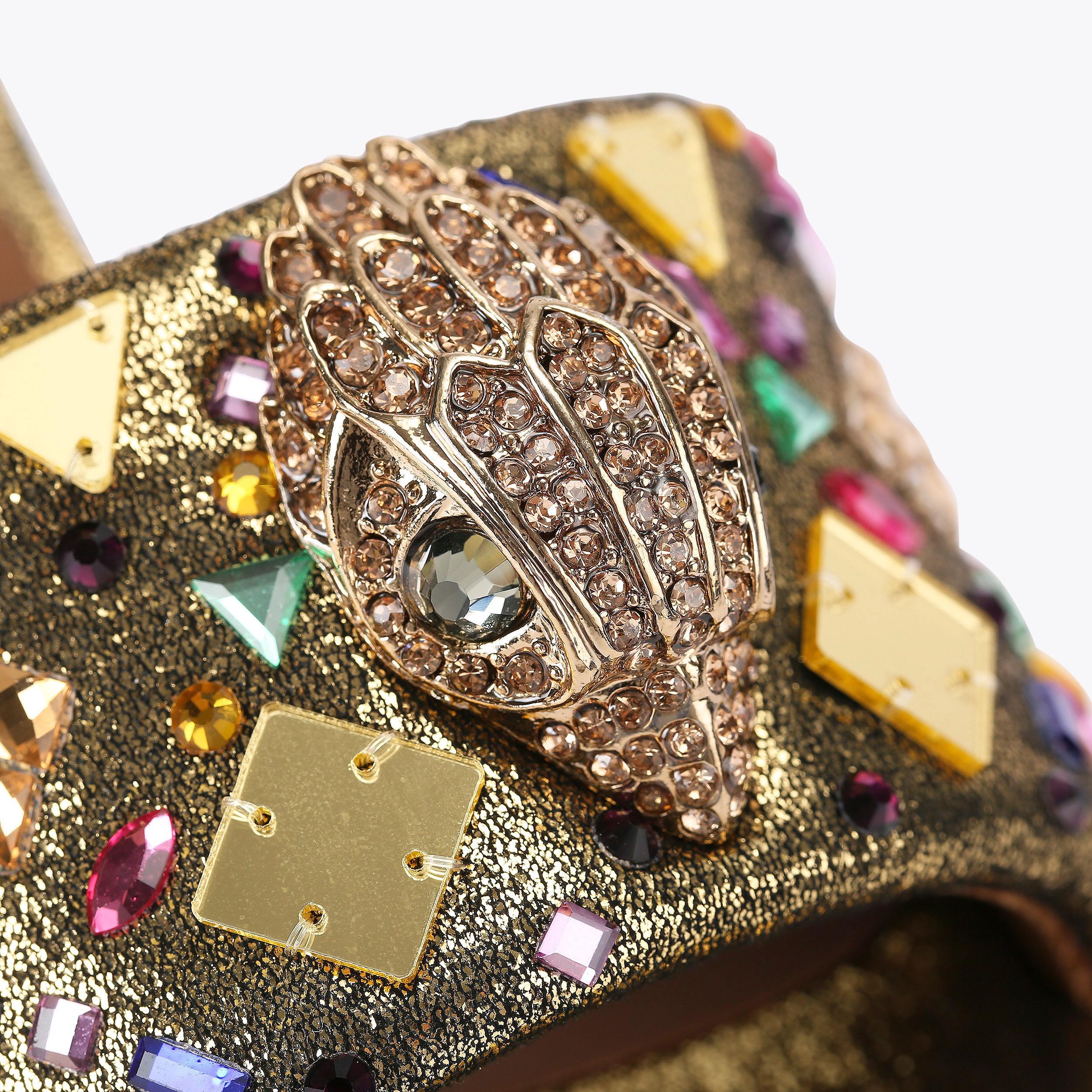 KENSINGTON PLATFORM SDL Sequin Platform Heel by KURT GEIGER