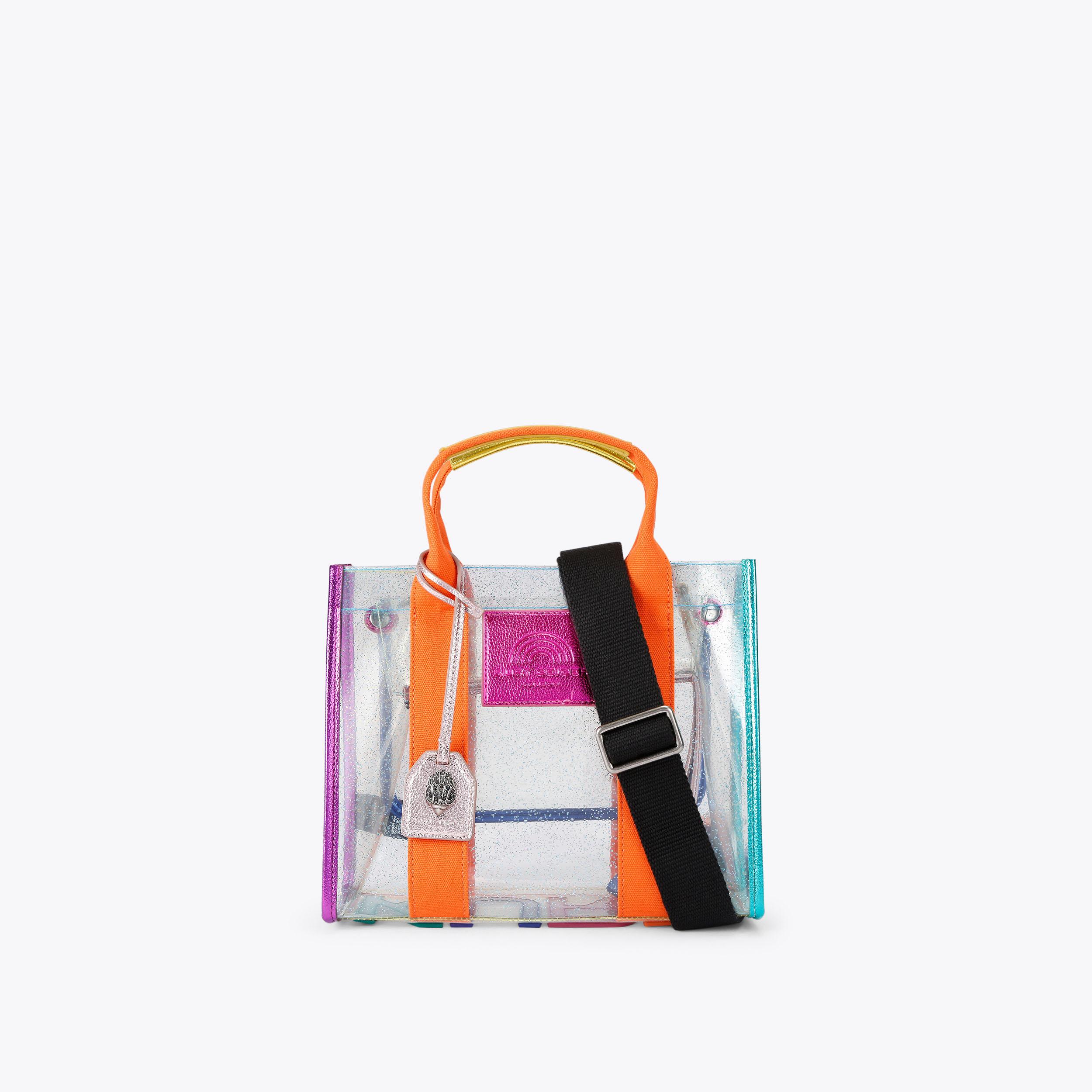 Small Vinyl Southbank Tote Bag - multi-colored
