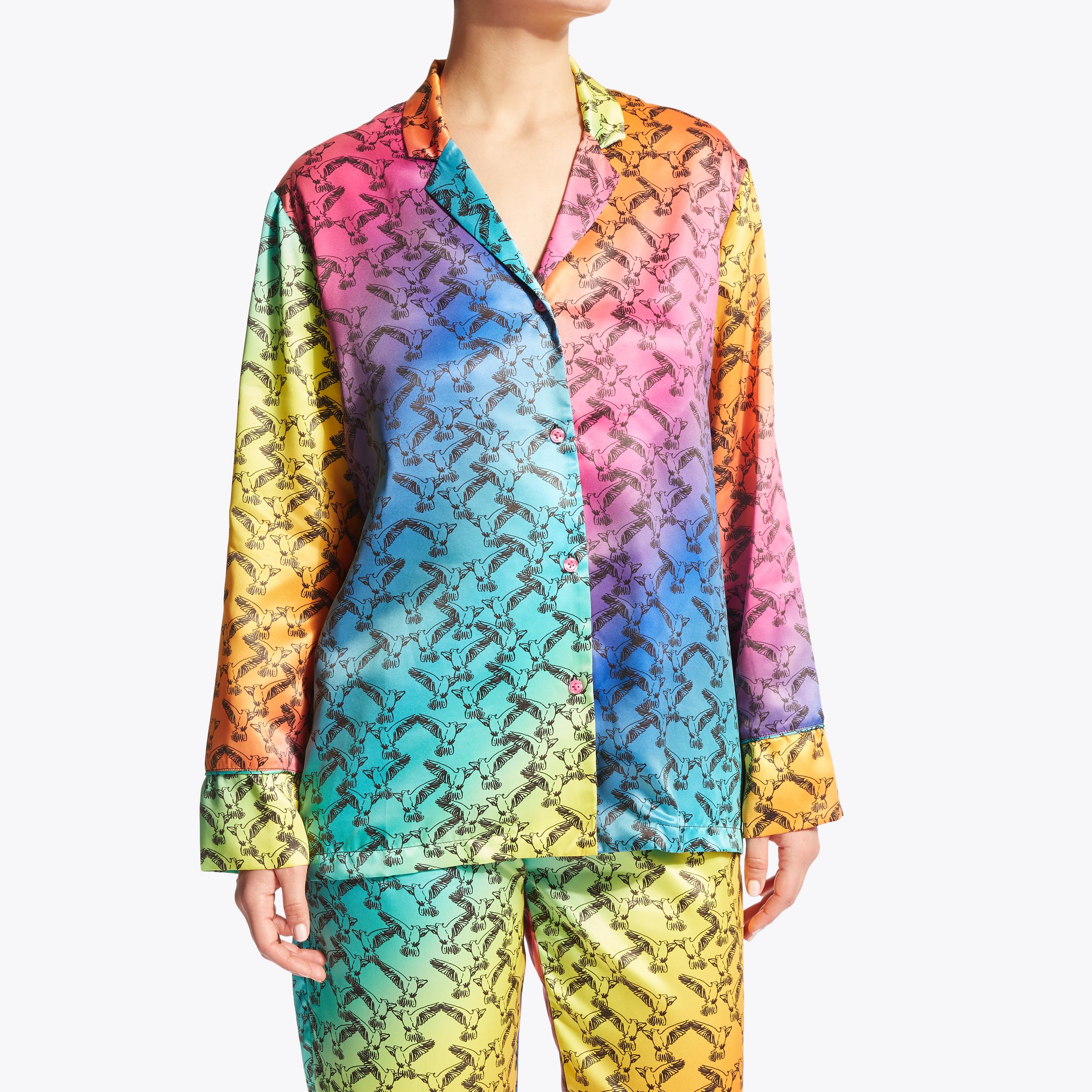 GRADIENT LONG PYJAMAS Ombre Pyjamas by KURT GEIGER LONDON