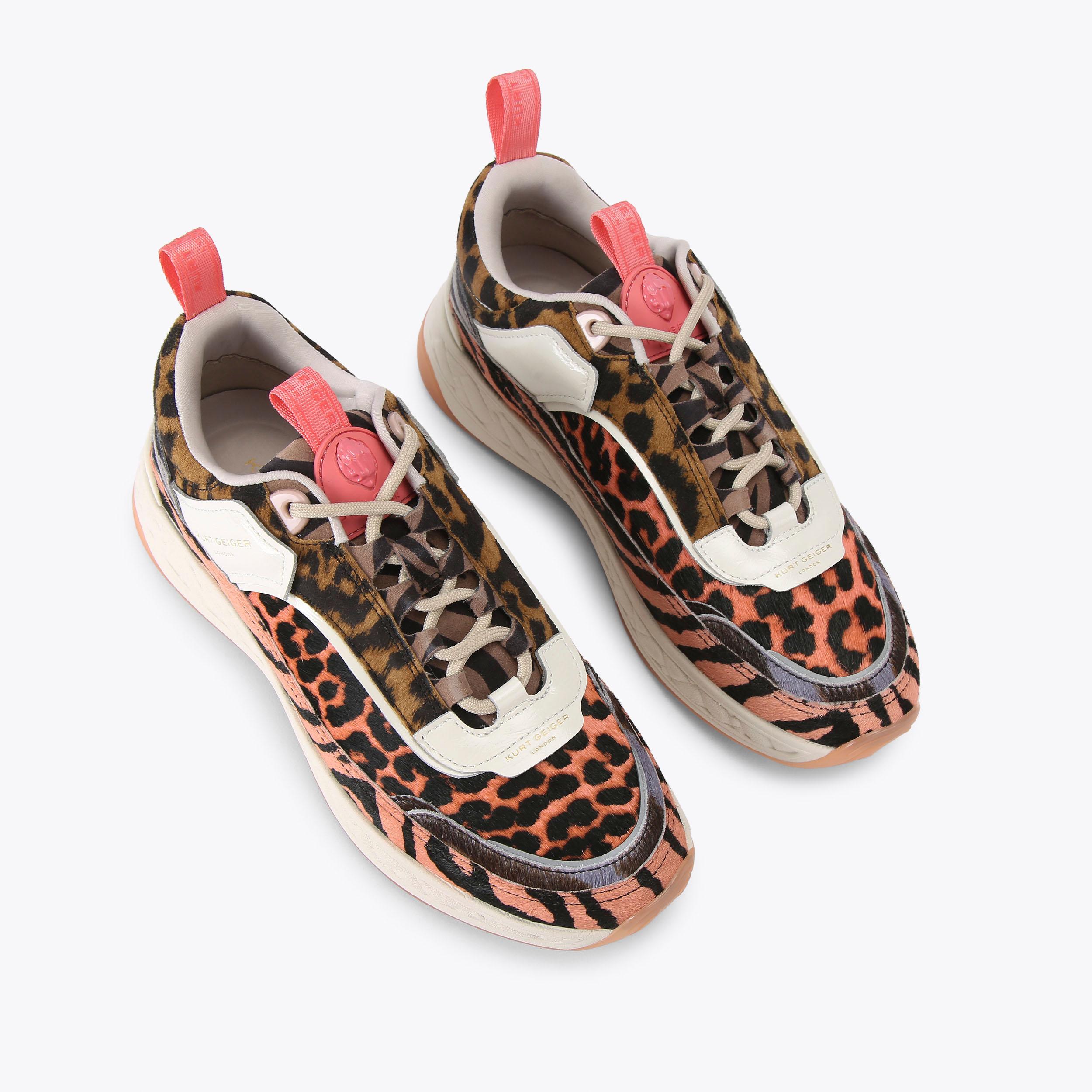 KENSINGTON SNEAKER Animal Print Lace Up sneaker by KURT