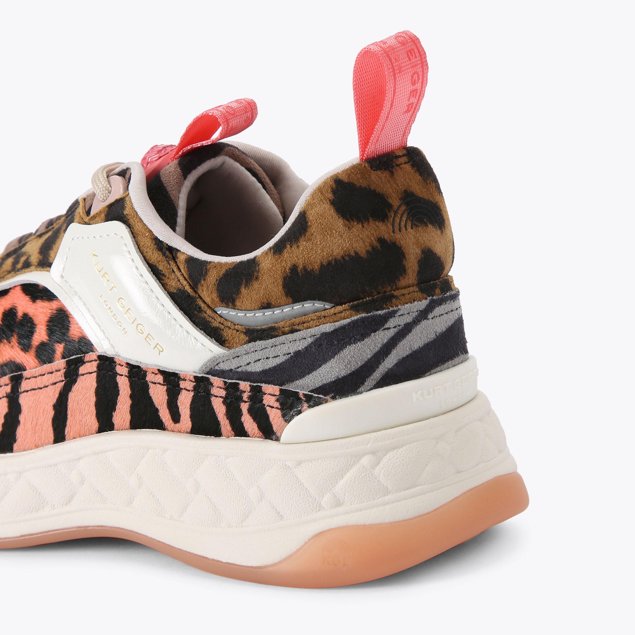 KENSINGTON SNEAKER Animal Print Lace Up sneaker by KURT