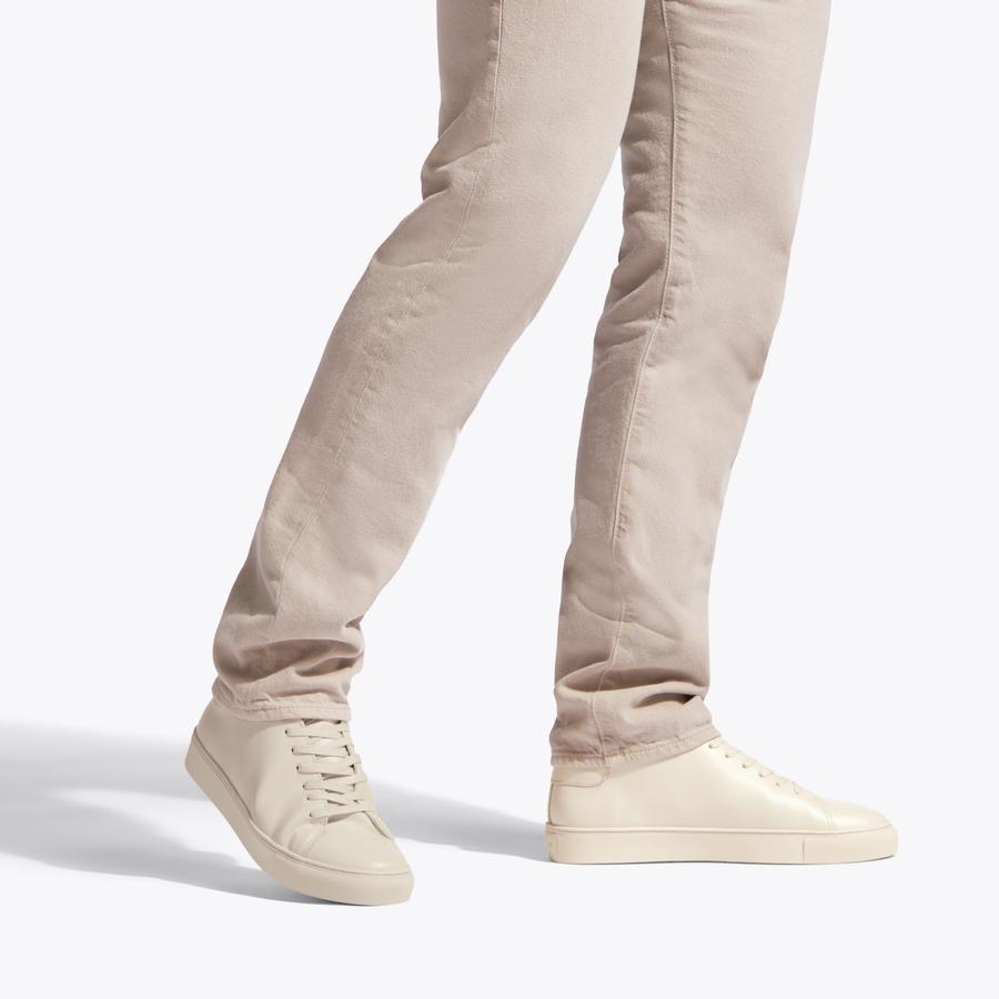 LENNON Bone Leather Sneakers by KURT GEIGER LONDON