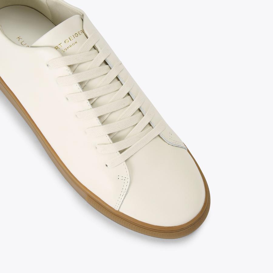 LENNON Bone Leather Sneakers by KURT GEIGER LONDON