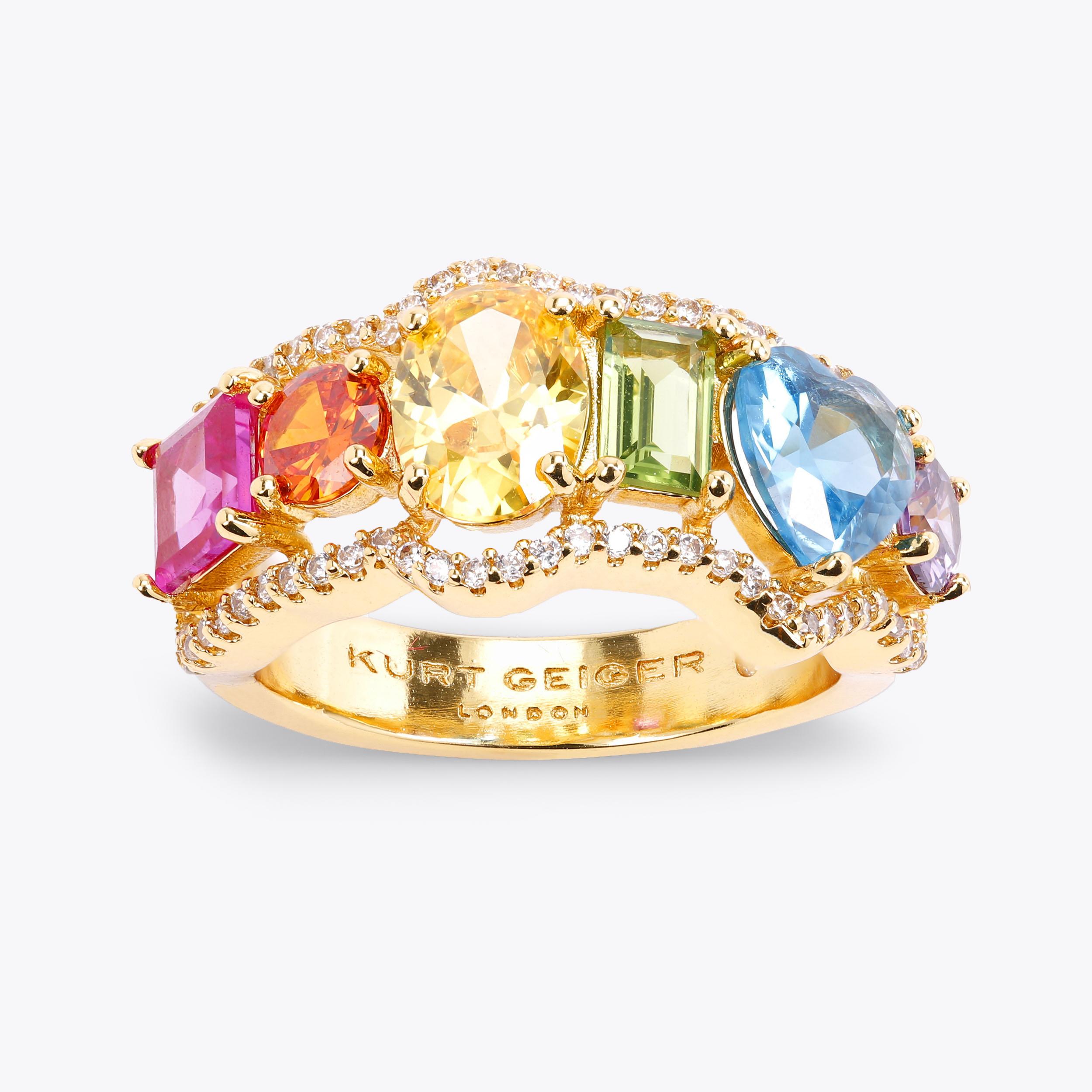 Rainbow ring jewelry store