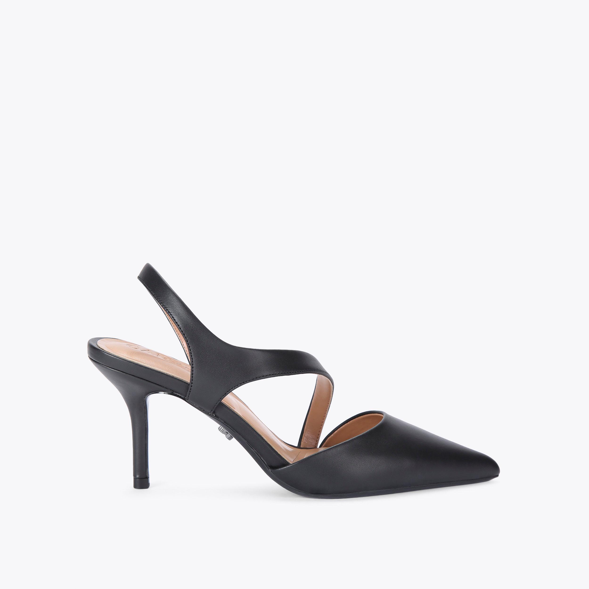 Black best sale carvela heels