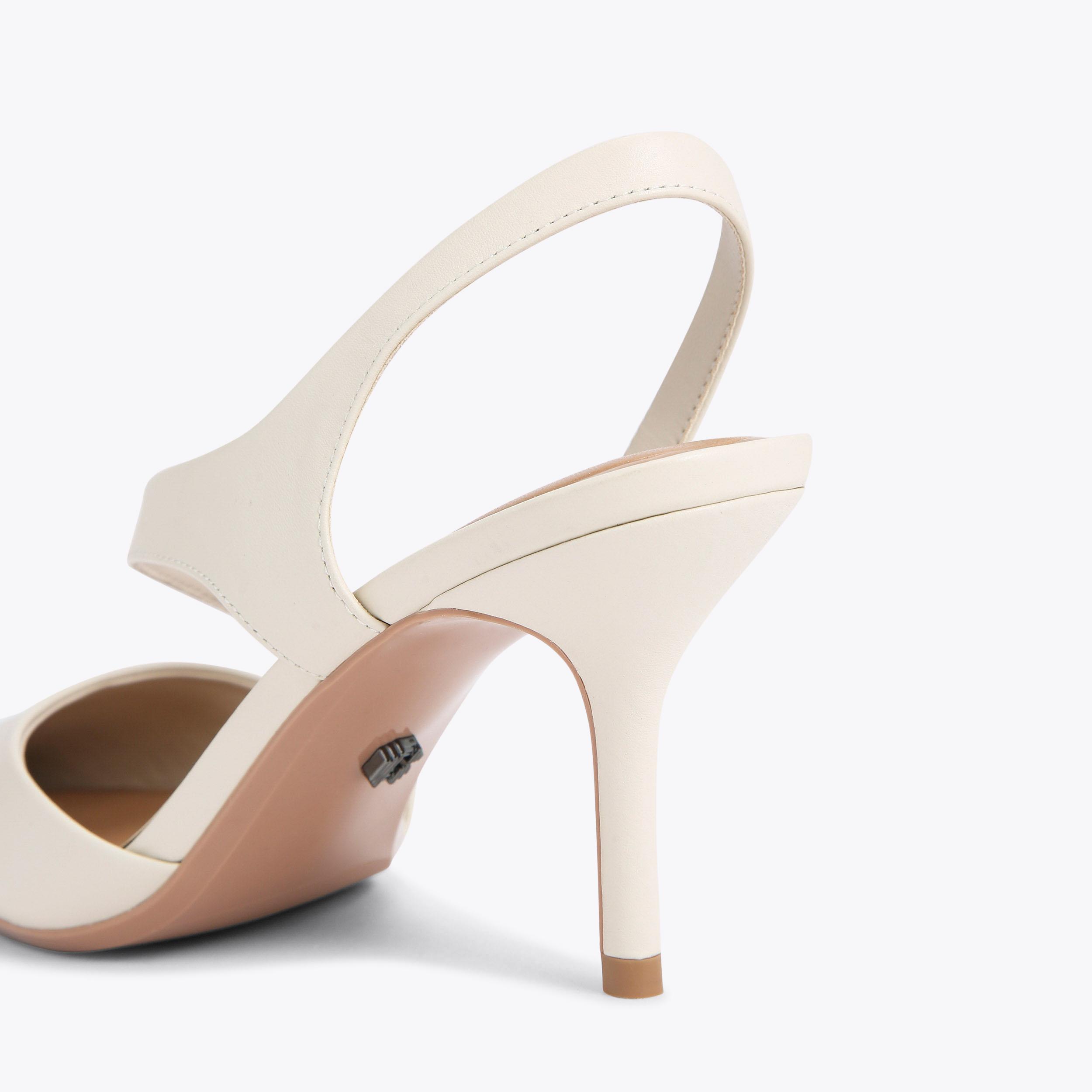 SYMMETRY COURT White Heels by CARVELA