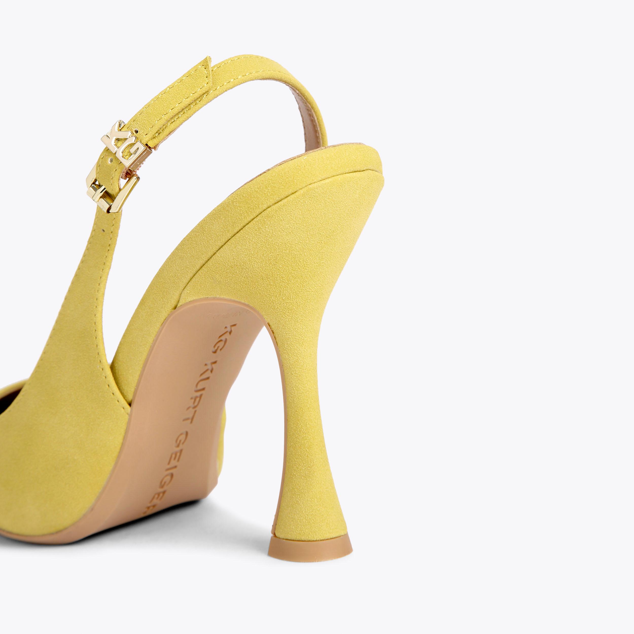 ARIA Lime Stiletto Heels by KG KURT GEIGER