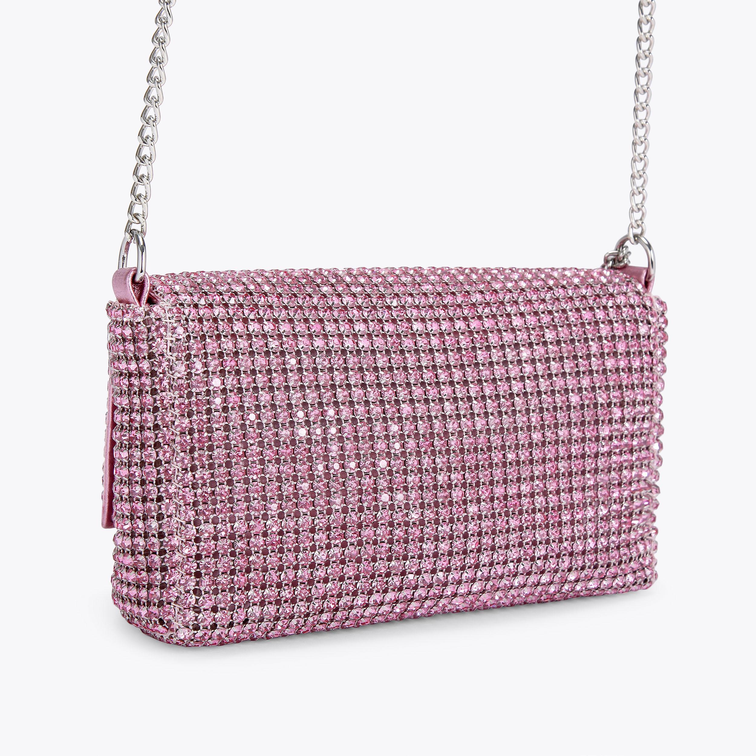 SHINEBRIGHT Pink Clutch Bag by CARVELA
