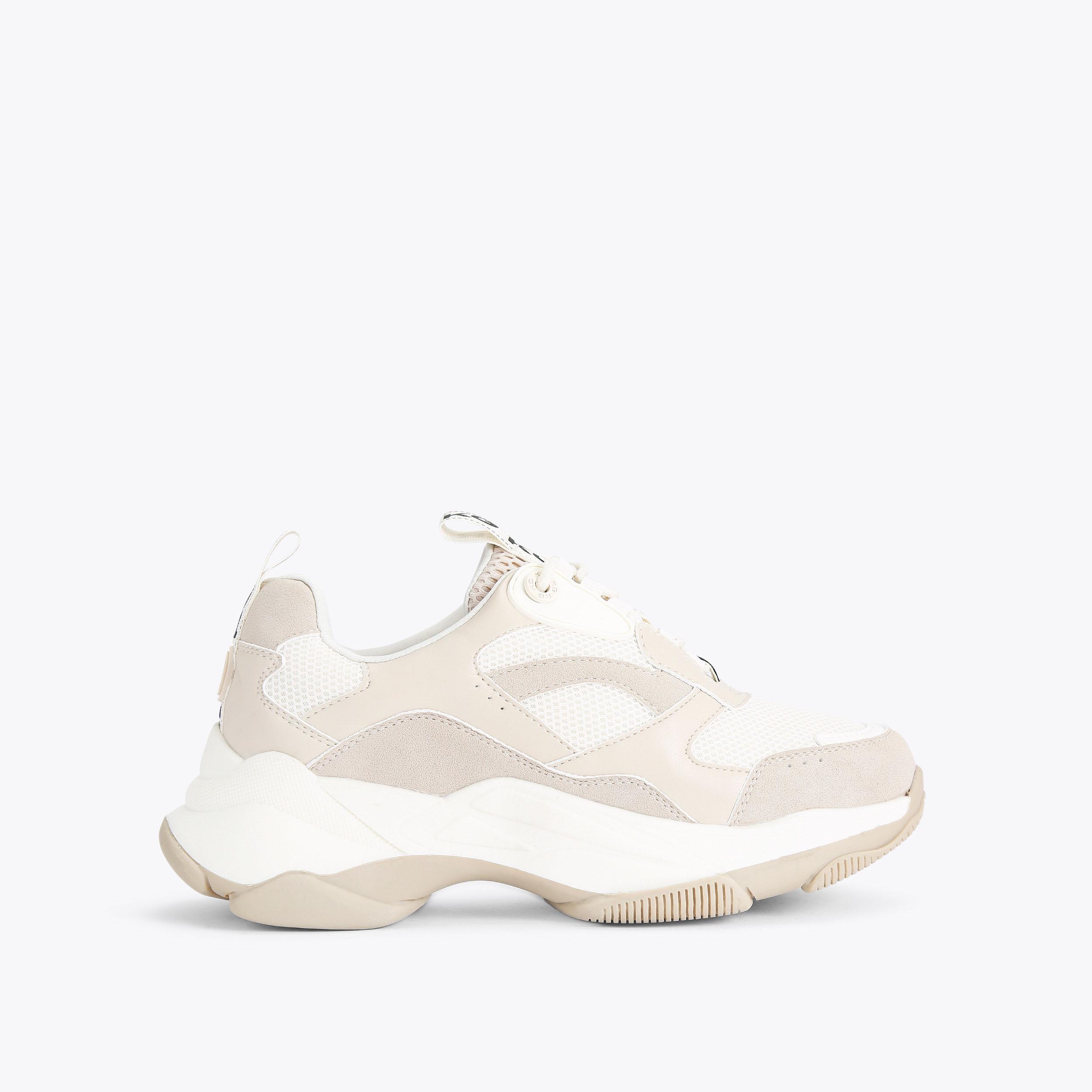 ・・LIEBE・・ LILA LACE UP Bone Lace Up Trainer by KG KURT GEIGER