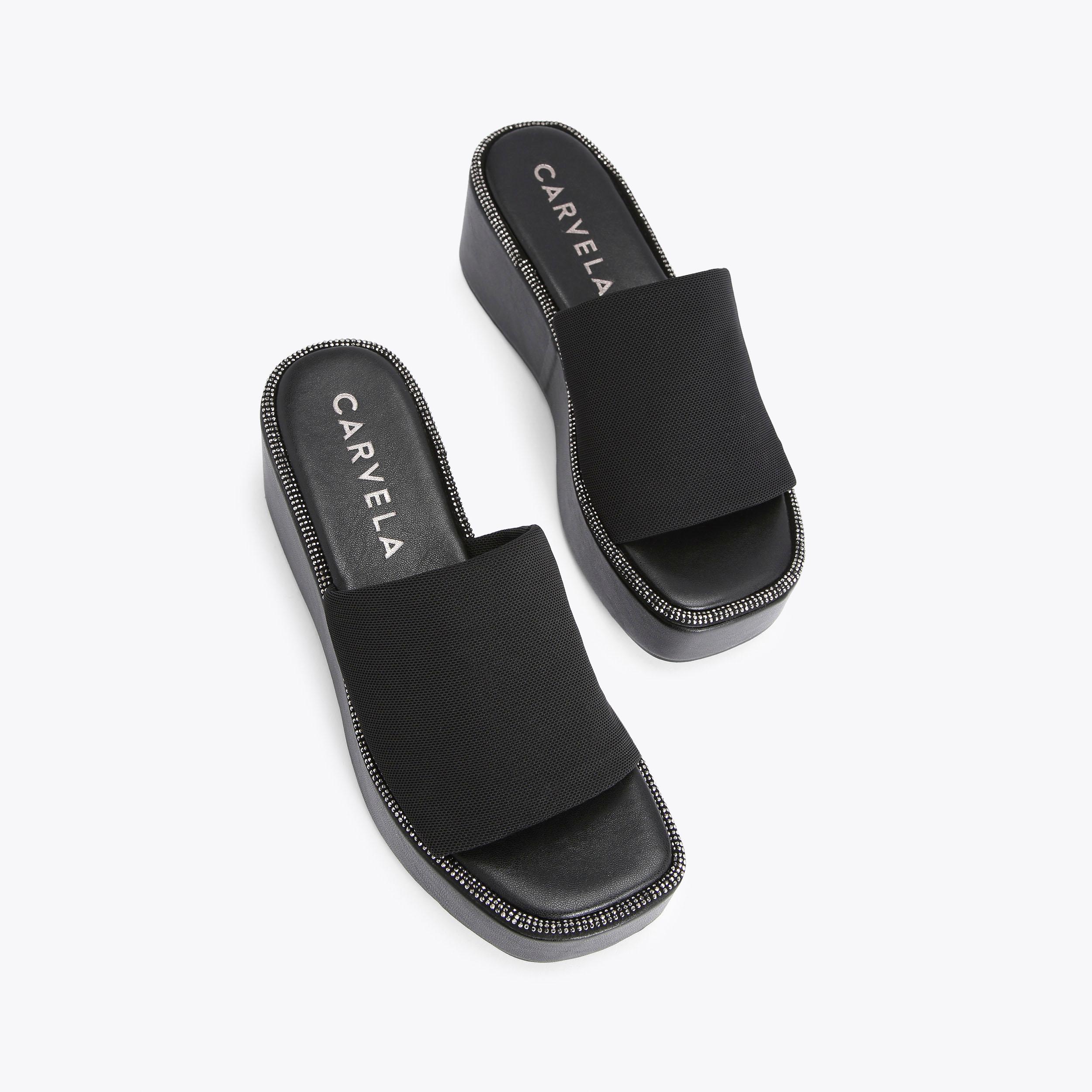 MILLIONS Platform Mules by CARVELA