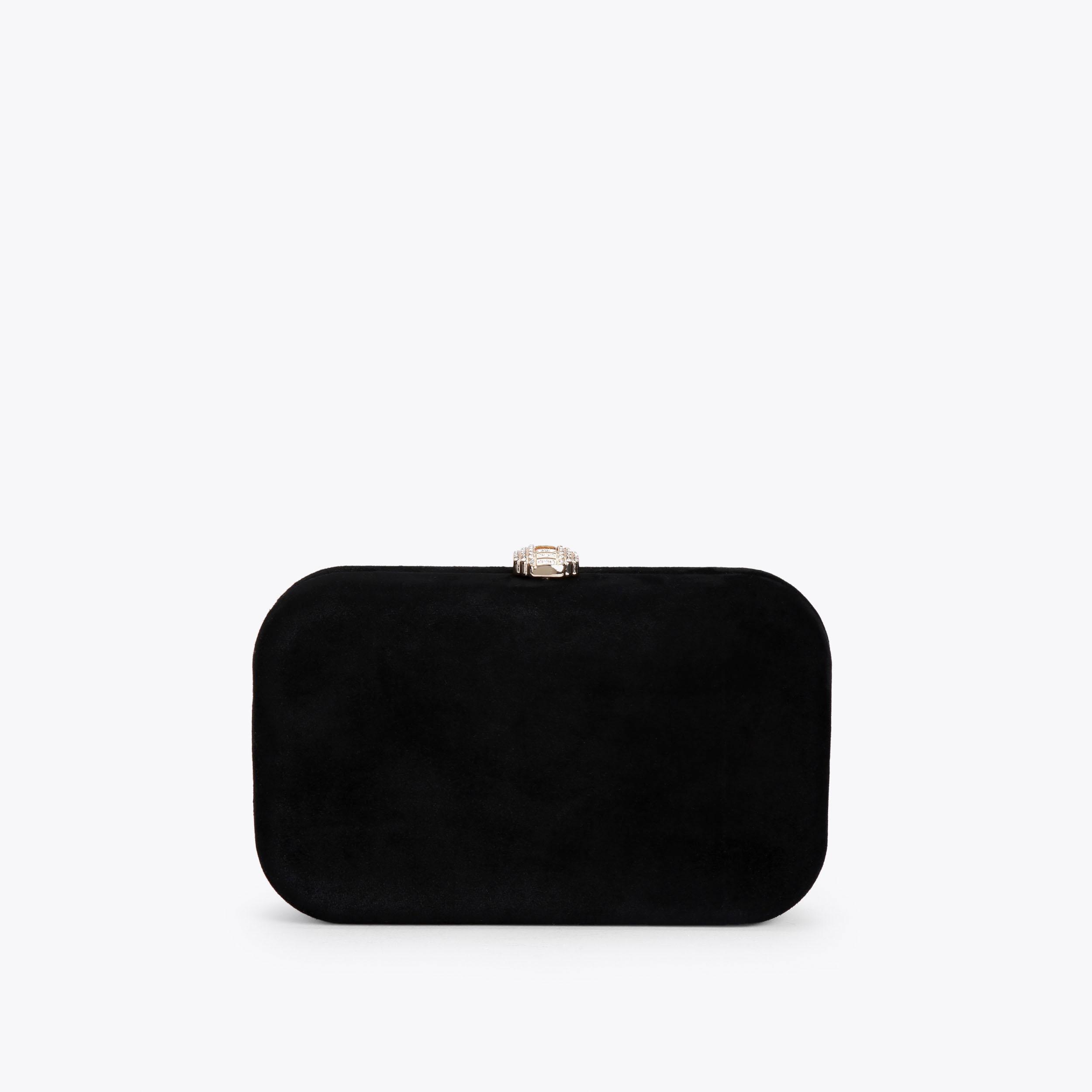 Kurt geiger store black clutch bag