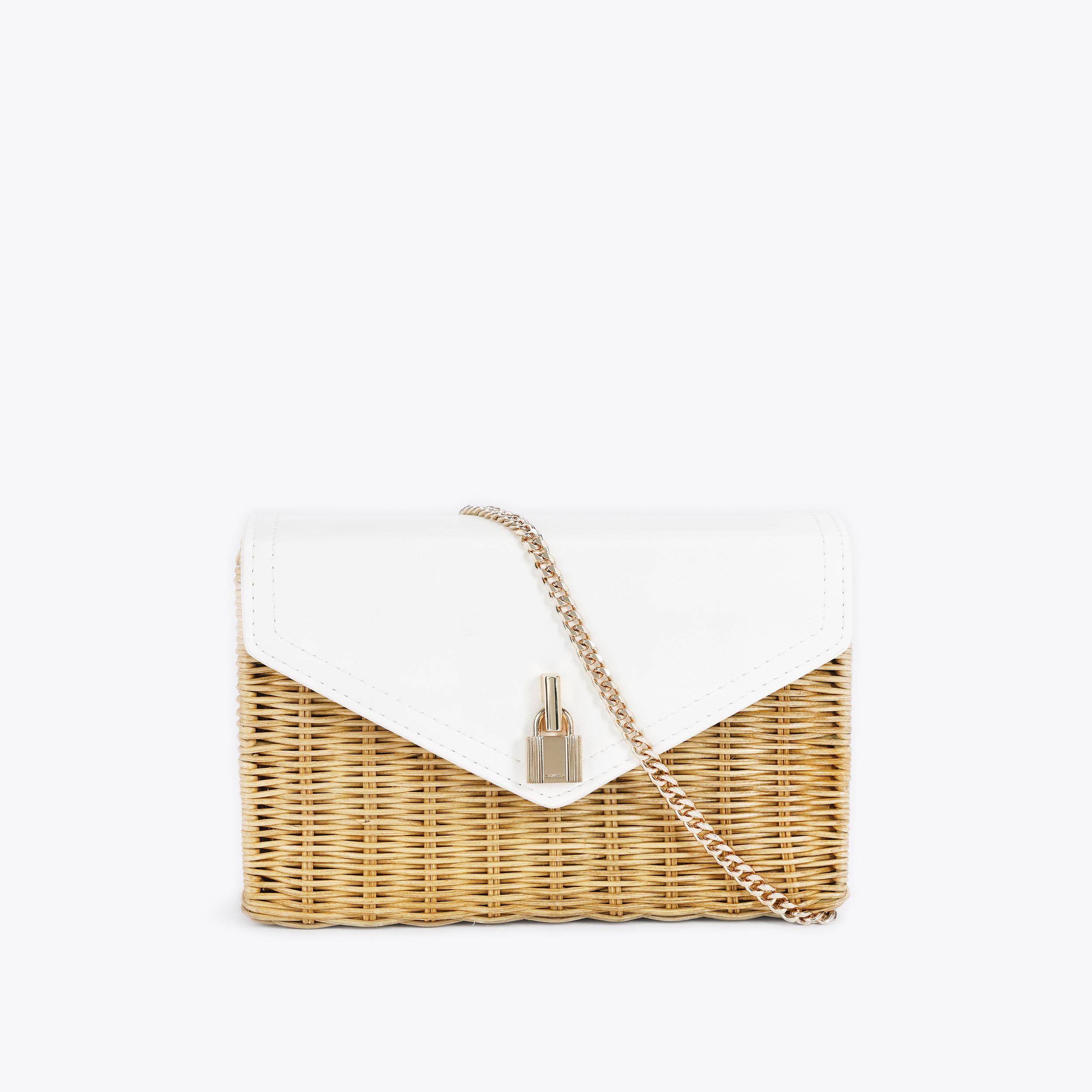 Carvela hot sale straw bag