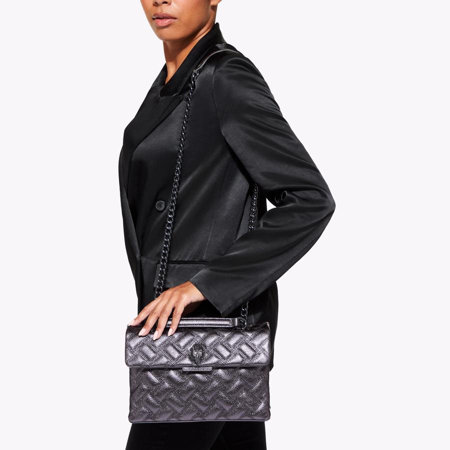 Göttingisches Magazin KENSINGTON BAG DRENCH Gunmetal Shoulder Bag by KURT GEIGER