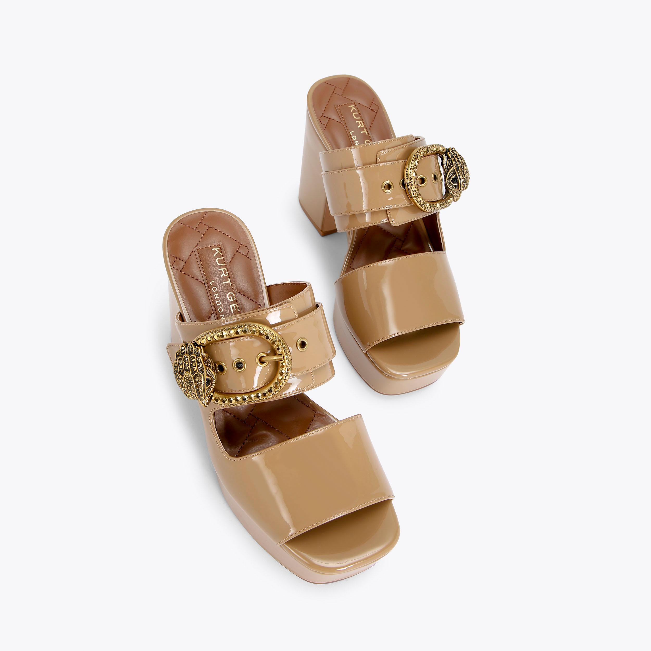 Kurt geiger deals tan sandals