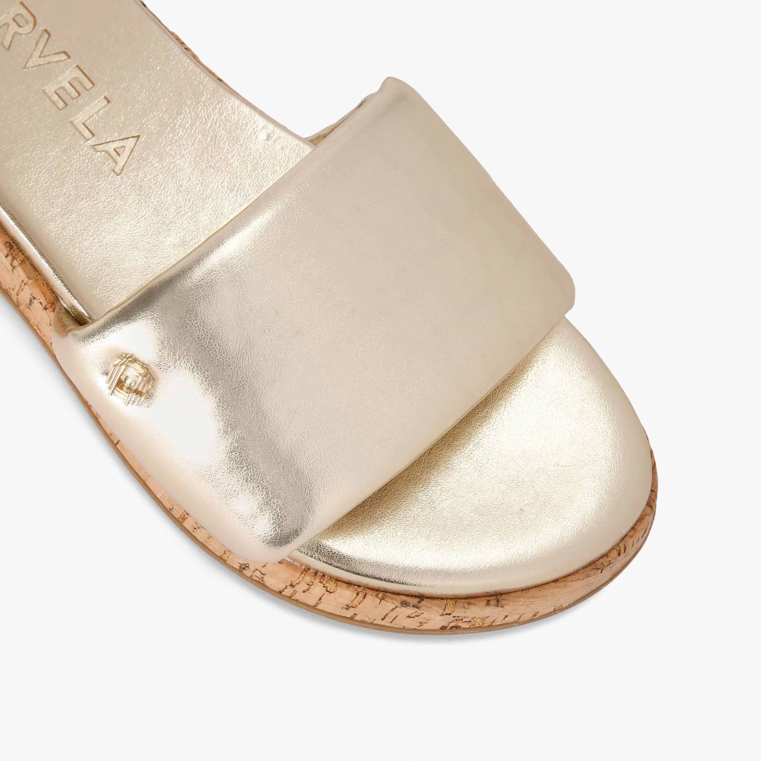 Clara Mule - Gold main image 1